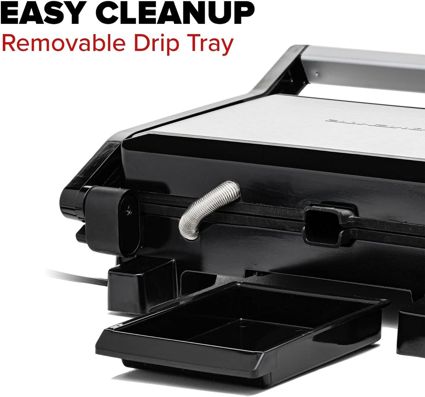 Electric Panini Press Grill with Non-Stick Dual Cooking Plates